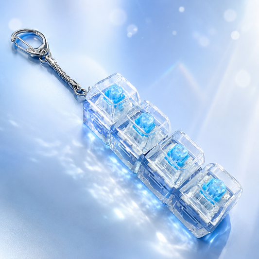 キーカチ4 LED付き｜カスタムできるストレス発散グッズ【送料込み】
